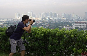Capturing the busy photographer